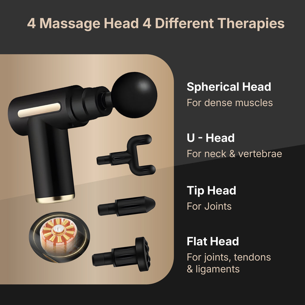 Zodivine PowerPro Massage Gun (Black Edition)