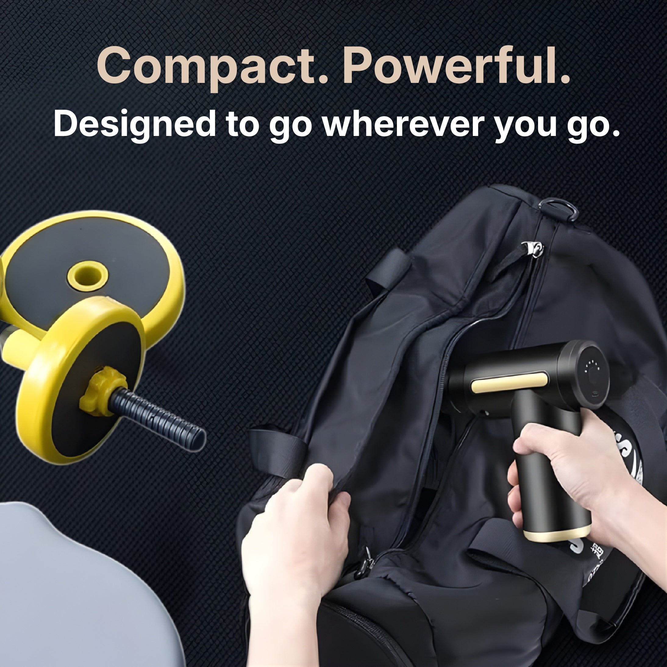 Zodivine PowerPro Massage Gun (Black Edition)