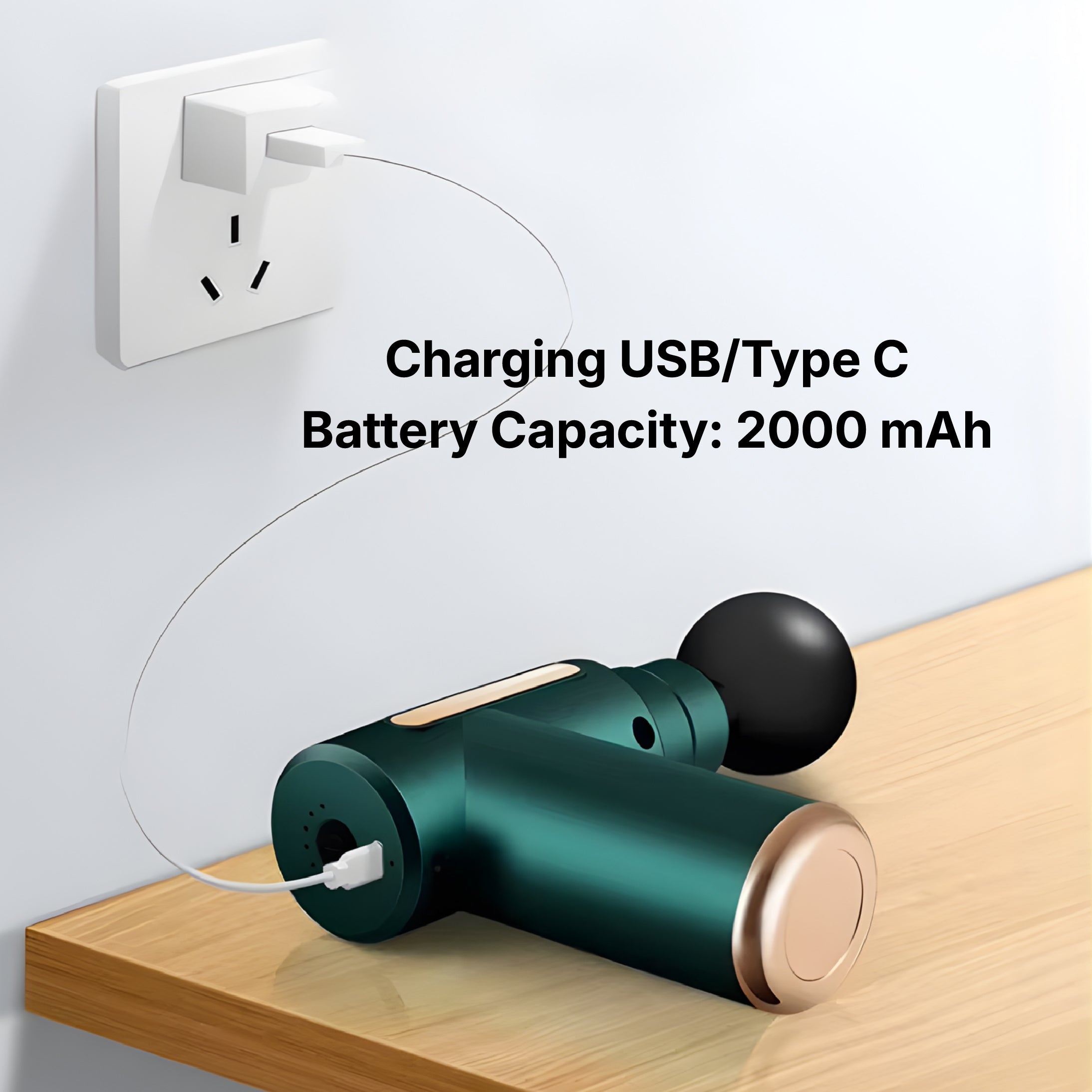 Zodivine PowerPro Massage Gun (Green Edition)