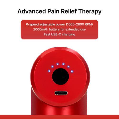 Zodivine  PowerPro  Massage  Gun  (Red Edition)