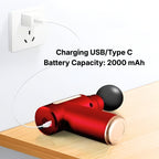 Zodivine  PowerPro  Massage  Gun  (Red Edition)